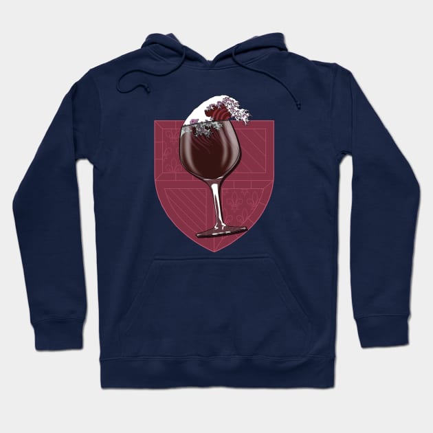 French wine Hoodie by TMBTM